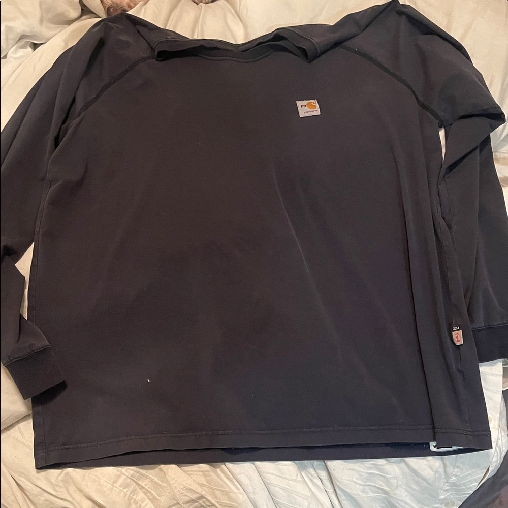 Carhartt Men's Dark Gray Long Sleeve Tee